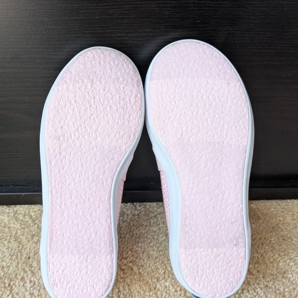 Like New Keds Champion White Irridecent Sparkly Pink Sequins Sneakers 🎀